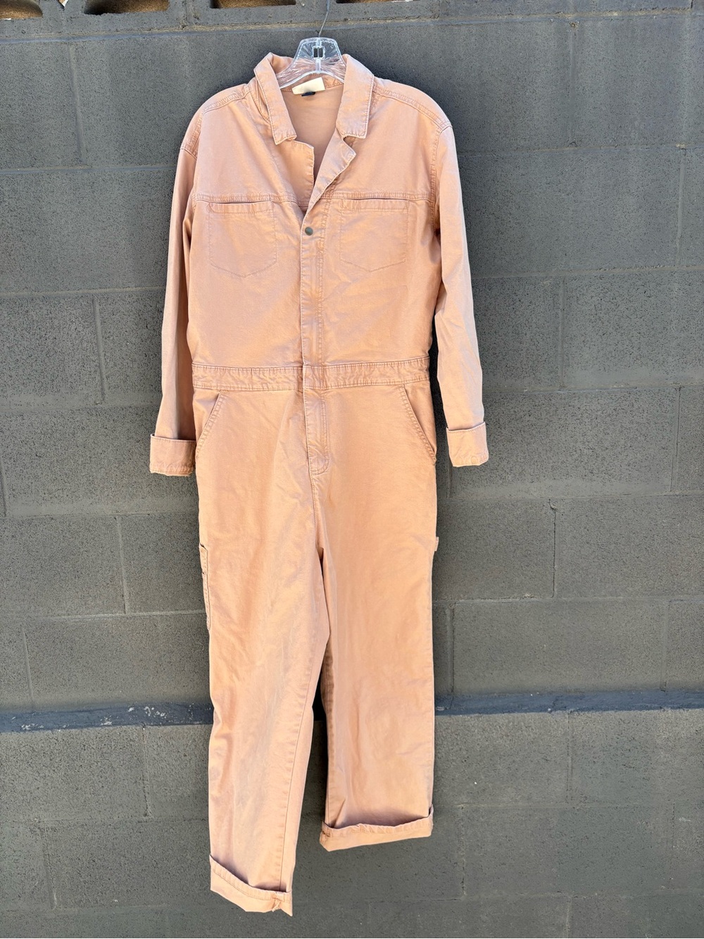 Universal Thread Peach Utility Jumpsuit